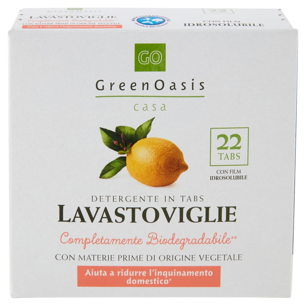 22 Tabs Detergente Lavastoviglie Green Oasis